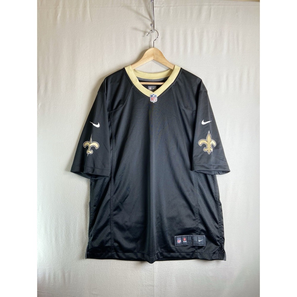Nike On Field New Orleans Saints Customizable Blank NFL Jersey Size Large